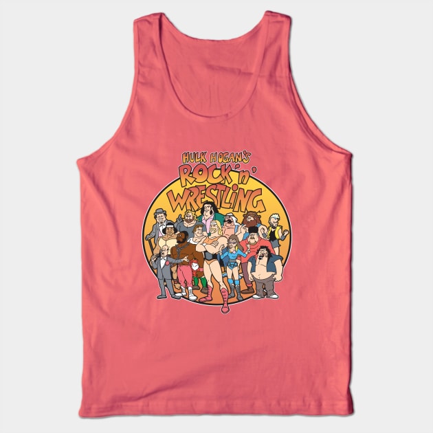 Hulk Hogan's Rock N Wrestling Tank Top by Chewbaccadoll